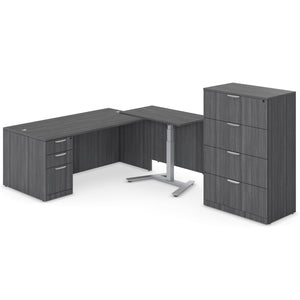 Laminate 3 Drawer Deluxe Full Pedestal - Box/Box/File